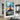 Abstract Orange Lighthouse 3d Heavy Textured Partial Oil Painting - WallArtt