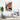 Abstract Orange Petrol Blue 3d Heavy Textured Partial Oil Painting - WallArtt
