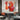 Abstract Orange Red Textured Partial Oil Painting - WallArtt