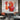 Abstract Orange Red Textured Partial Oil Painting - WallArtt