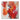 Abstract Orange Red Textured Partial Oil Painting - WallArtt