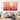 Abstract Pink n Orange Flowers Textured Partial Oil Painting - WallArtt