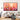 Abstract Pink n Orange Flowers Textured Partial Oil Painting - WallArtt
