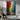 Abstract Red Forest 3d Heavy Textured Partial Oil Painting - WallArtt