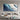 Abstract White Blue Waves 3d Heavy Textured Partial Oil Painting - WallArtt