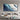 Abstract White Blue Waves 3d Heavy Textured Partial Oil Painting - WallArtt