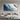 Abstract White Blue Waves 3d Heavy Textured Partial Oil Painting - WallArtt