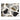 Abstract White Khaki 2 Piece Textured Partial Oil Painting - WallArtt