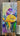 Abstract Yellow Flower Textured Partial Oil Painting - WallArtt