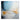 Baby Blue & White Abstract Textured Partial Oil Painting - WallArtt