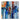 Beauty of Blue II Textured Partial Oil Painting - WallArtt