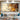 Beige Brown Abstract Textured Partial Oil Painting - WallArtt