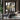 Black Bars Textured Partial Oil Painting - WallArtt