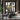 Black Bars Textured Partial Oil Painting - WallArtt