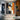 Black n Orange III 3D Heavy Textured Partial Oil Painting - WallArtt