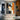 Black n Orange III 3D Heavy Textured Partial Oil Painting - WallArtt