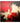 Black n Red Textured Partial Oil Painting - Wall Art - WallArtt