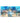 Blue Beige Abstract Textured Partial Oil Painting - WallArtt