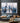 Blue City Textured Partial Oil Painting - WallArtt