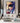 Blue Eyes Red Lips Textured Partial Oil Painting - WallArtt