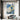 Blue Gold Circles Textured Partial Oil Painting - WallArtt