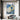Blue Gold Circles Textured Partial Oil Painting - WallArtt