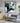 Blue Grey Abstract II Textured Partial Oil Painting - WallArtt