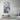 Blue Levaes Textured Partial Oil Painting - WallArtt