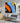 Blue Orange 3D Heavy Textured Partial Oil Painting - WallArtt