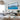 Blue Sea View Abstract Textured Partial Oil Painting - WallArtt