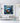 Blue Shark Textured Partial Oil Painting - WallArtt