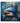 Blue Shark Textured Partial Oil Painting - WallArtt