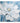 Blue White Big Flower 3d Heavy Textured Partial Oil Painting - WallArtt
