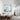Blue White Big Flower 3d Heavy Textured Partial Oil Painting - WallArtt