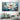 Blue White Flower 3d Heavy Textured Partial Oil Painting - WallArtt