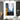 Blue with Gold Foil II Textured Partial Oil Painting - WallArtt