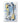 Blue with Gold Touches Textured Partial Oil Painting - WallArtt