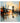Bridge Reflection Textured Partial Oil Painting - Wall Art - WallArtt