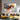City Pulse Textured Partial Oil Painting - WallArtt
