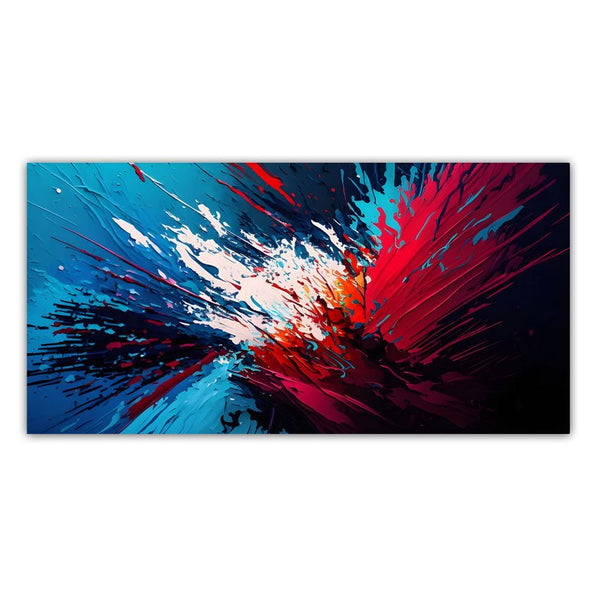 Subtle Textured Partial Abstract Art | Modern Wall Decor – WallArtt