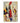 Colorful Brush Strokes Textured Partial Oil Painting - WallArtt