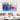Colorful Skyscrapers Textured Partial Oil Painting - WallArtt