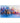 Colorful Skyscrapers Textured Partial Oil Painting - WallArtt