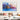 Colorful Skyscrapers Textured Partial Oil Painting - WallArtt