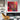 Colours on Red Textured Partial Oil Painting - WallArtt