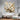 Cream Gold Foil Flowers 3d Heavy Textured Partial Oil Painting - Wall Art - WallArtt