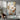 Cream White Flowers with Gold 3d Heavy Textured Partial Oil Painting - WallArtt