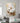 Cream White Flowers with Gold II 3d Heavy Textured Partial Oil Painting - WallArtt