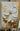 Cream White Flowers with Gold II 3d Heavy Textured Partial Oil Painting - WallArtt