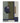 Dark Green Navy Abstract Textured Partial Oil Painting - WallArtt